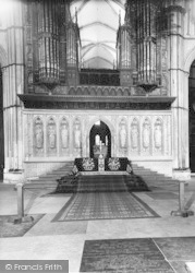 Cathedral, The Quire Screen c.1960, Rochester