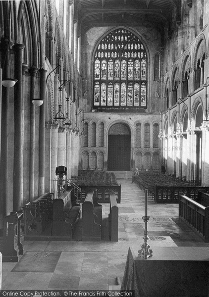 Photo of Rochester, Cathedral, The West Window c.1955