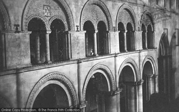 Photo of Rochester, Cathedral, Triforiums 1889