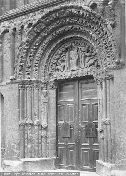 Photo of Rochester, Cathedral, West Door 1889