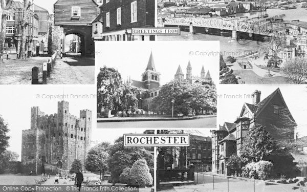 Photo of Rochester, Composite c.1955