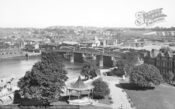Photo of Rochester, From The Castle c.1955