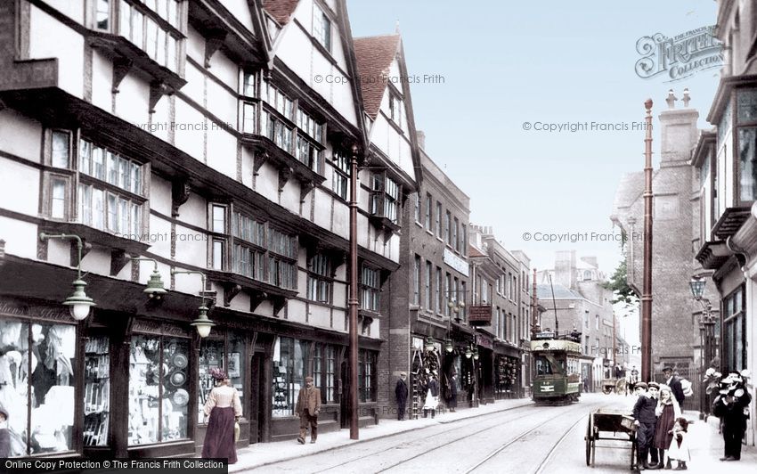 Rochester, High Street 1908