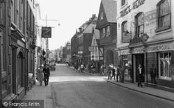 High Street And College Gate c.1955, Rochester