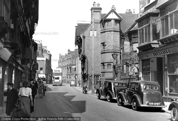Photo of Rochester, High Street c1955
