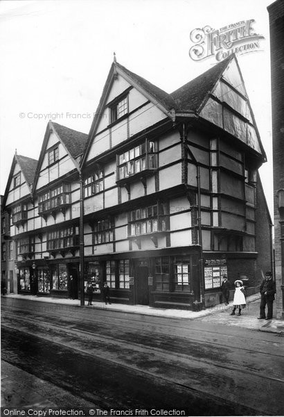 Photo of Rochester, Old Houses, High Street 1908