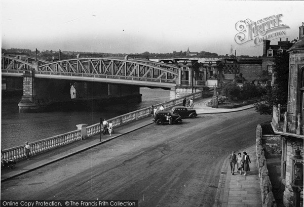 Photo of Rochester, The Bridge And Esplanade c.1955