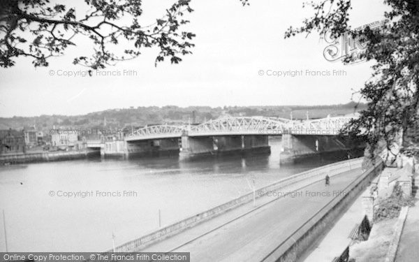 Photo of Rochester, The Bridge c.1955
