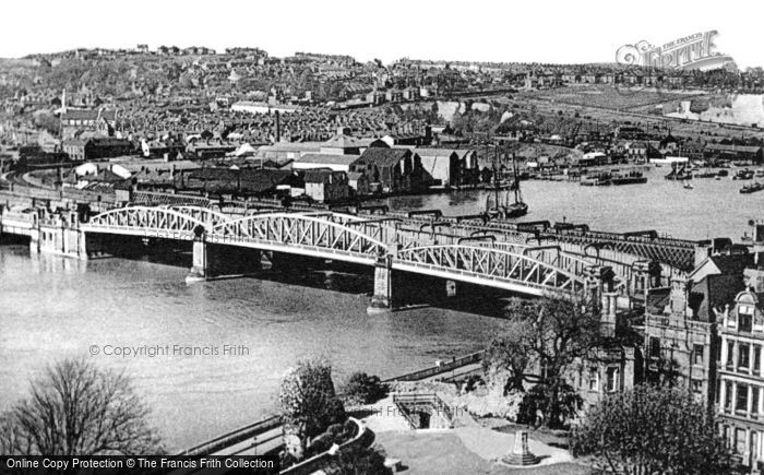 Photo of Rochester, The Bridge c.1955