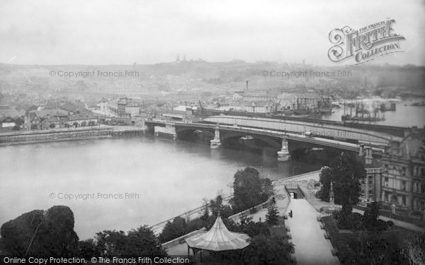 Photo of Rochester, The Bridge From The Castle 1894
