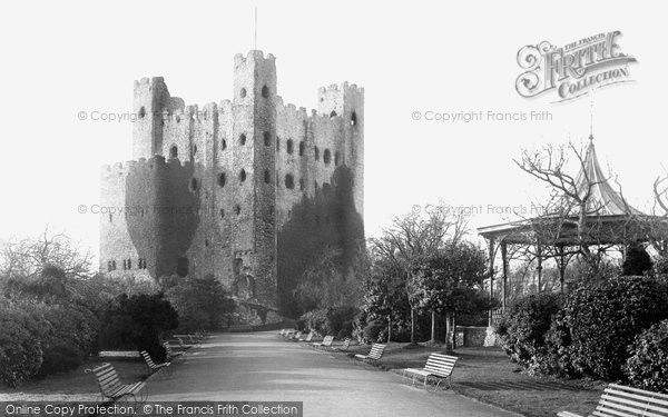 Photo of Rochester, The Castle 1889