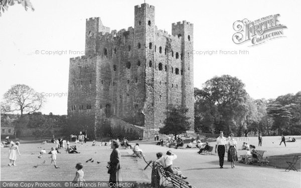 Photo of Rochester, The Castle c.1960