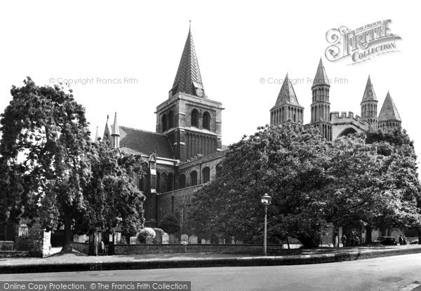 Photo of Rochester, The Cathedral c.1955