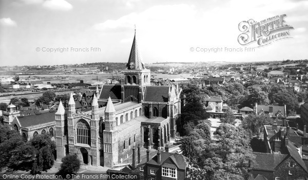 Photo of Rochester, The Cathedral c.1965