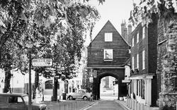 The College Gate c.1965, Rochester