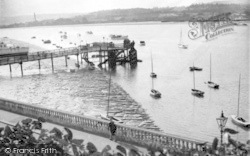 The Landing Stage c.1955, Rochester