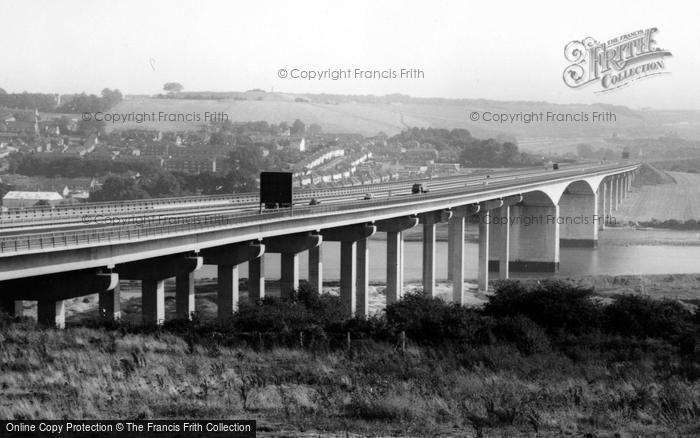 Photo of Rochester, The M2 Bridge c.1965