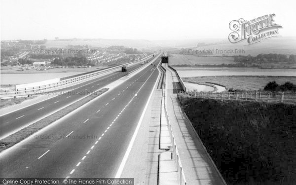 Photo of Rochester, The M2 Bridge c.1965