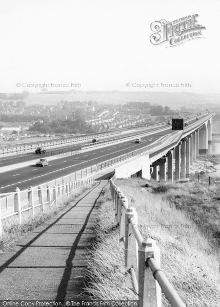 Photo of Rochester, The M2 Bridge c.1965