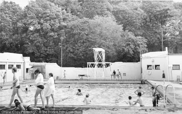 Photo of Rochester, The Swimming Pool c.1965