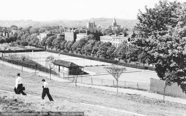 Photo of Rochester, The Tennis Courts c.1960