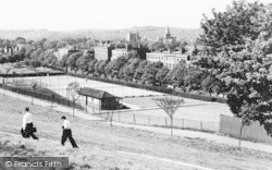 The Tennis Courts c.1960, Rochester
