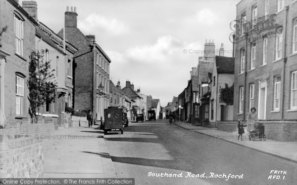 Photo of Rochford, Southend Road c.1950