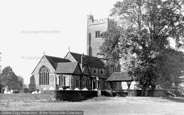 Photo of Rochford, St Andrew's Church c.1955