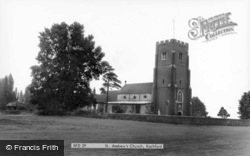 St Andrew's Church c.1965, Rochford
