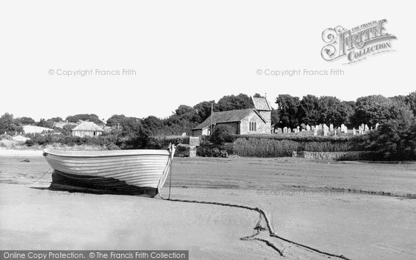Photo of Rock, St Michael's Church c.1960
