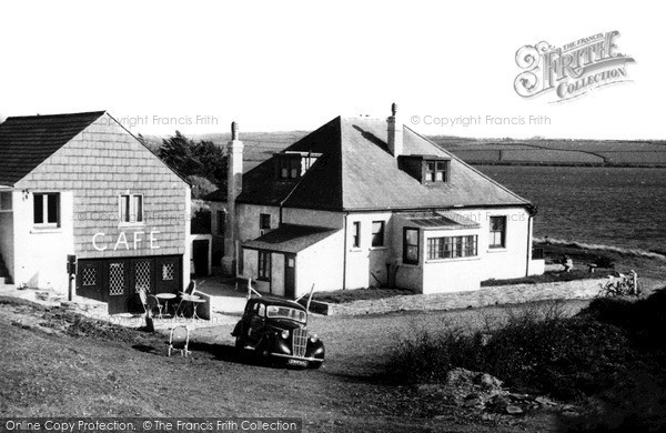 Photo of Rock, The Beach Cafe c.1955