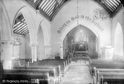 Church Interior 1893, Rockfield