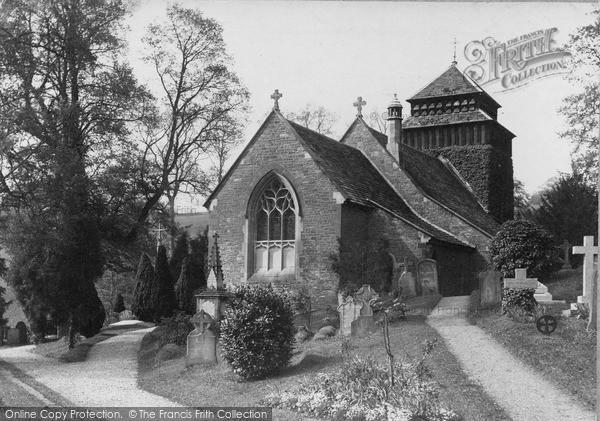 Photo of Rockfield, Church Of St Cenedlon c.1890