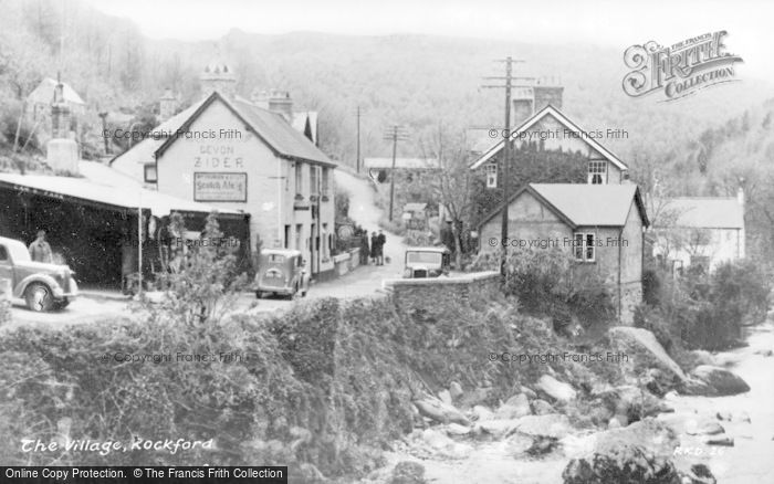 Photo of Rockford, The Village c.1955