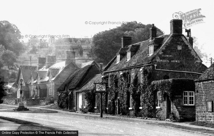 Photo of Rockingham, The Village And Sondes Arms c.1965