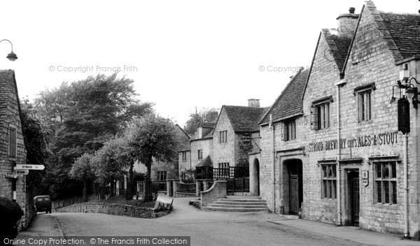Photo of Rodborough, The Village c.1950