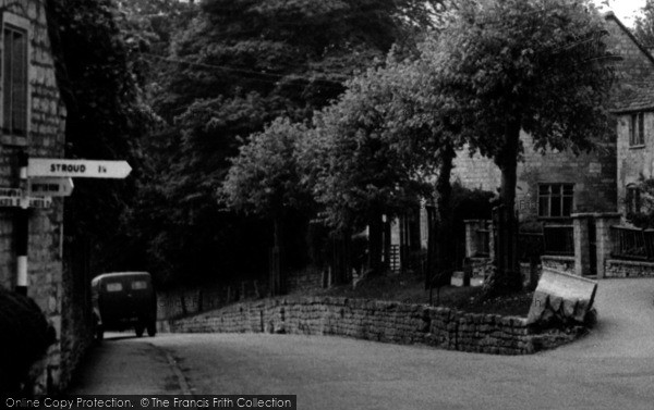 Photo of Rodborough, The Village c.1950