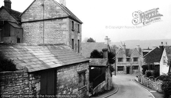 Photo of Rodborough, The Village c.1955
