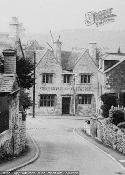 Photo of Rodborough, The Village c.1955