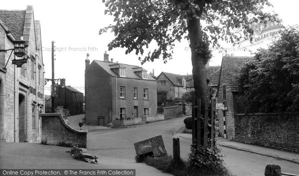 Photo of Rodborough, The Village c.1955