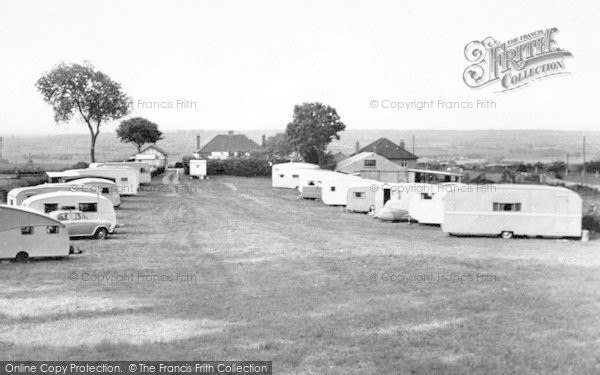 Photo of Rodney Stoke, Bucklegrove Caravan Park c.1955