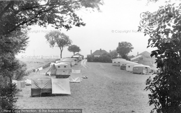 Photo of Rodney Stoke, Bucklegrove Caravan Site c.1955