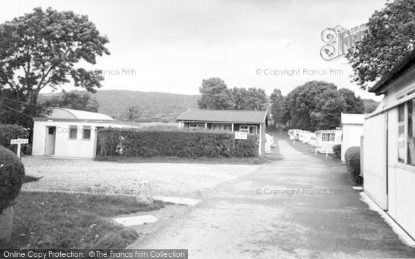 Photo of Rodney Stoke, Bucklegrove Caravan Site c.1960
