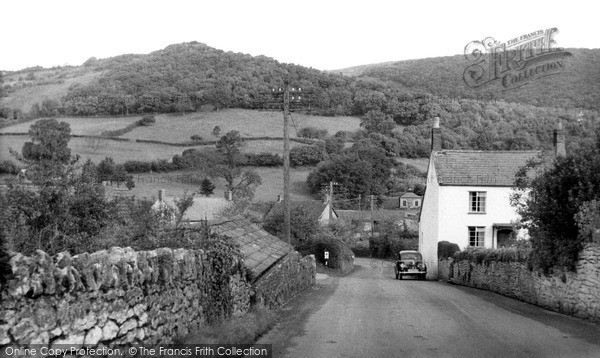 Photo of Rodney Stoke, The Village c.1955