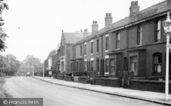 Terraced Houses, Greenleach Lane c.1955, Roe Green