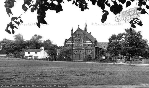 Photo of Roe Green, The Methodist Church c.1955