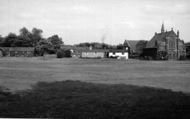 Village Green And Methodist Church c.1955, Roe Green