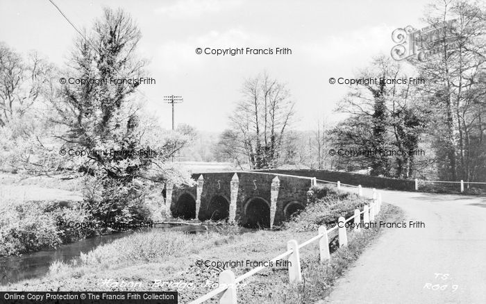 Photo of Rogate, Habin Bridge c.1955