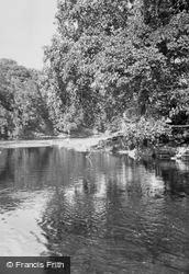 Rokeby, The River c.1935, Rokeby Park