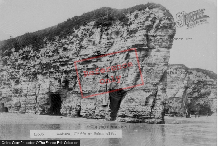 Photo of Roker, Jumbo Rock c.1883